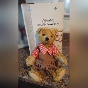 Vintage Stieff Side‎ By Side Limited Edition Teddy Bear Number 207 Of 5000
